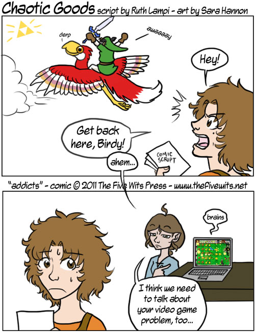 and now you know why the comic isn't in color
