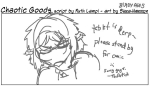 reads 'tablet is derp~ please stand by for comic :( sorry guys'