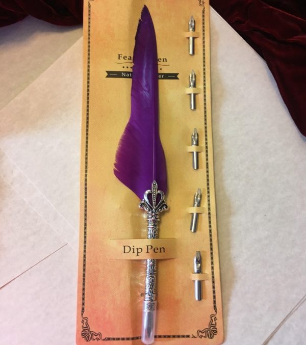 Pen Pointy Purple